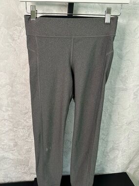 Under Armour Gray High-Rise Performance Leggings